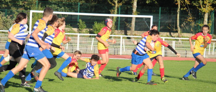 M14 de l'école de Rugby de Montaigu Vendée